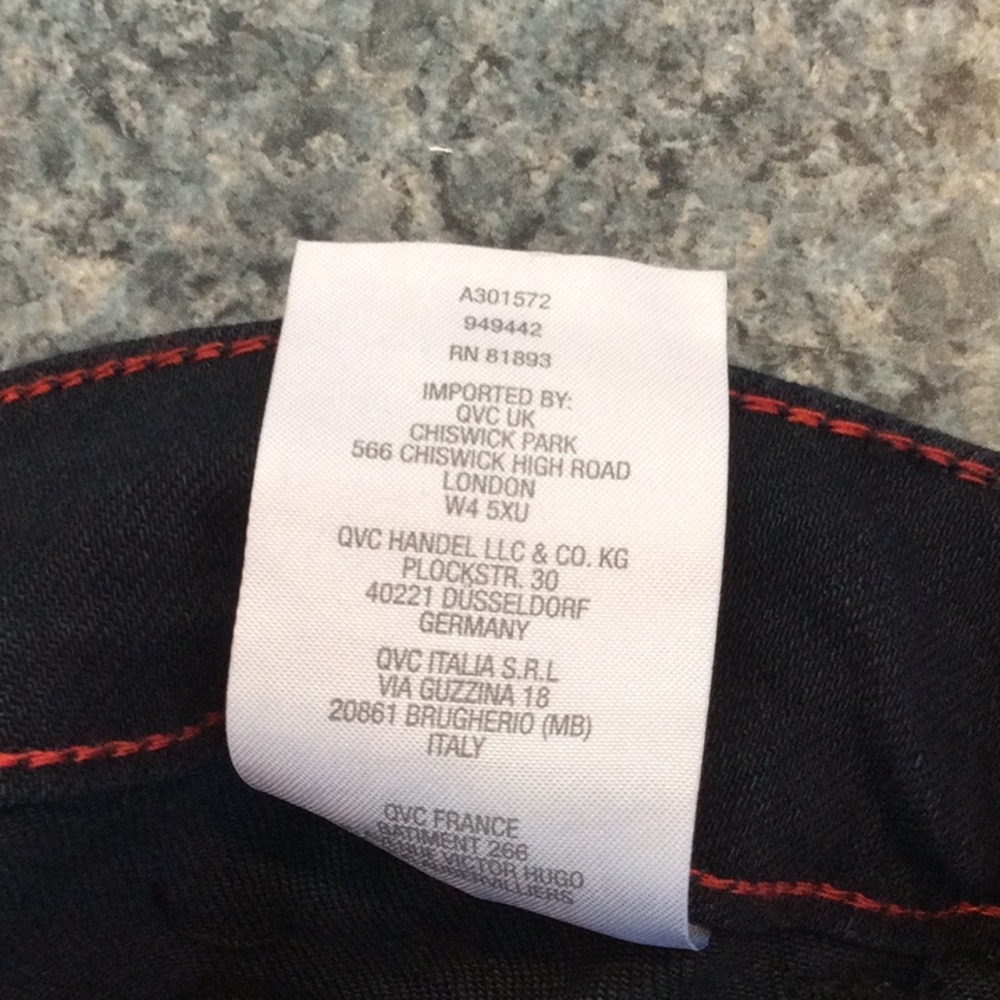 Peace Love World black denim button leg flared jeans. Nice nearly new - Picture 10 of 16